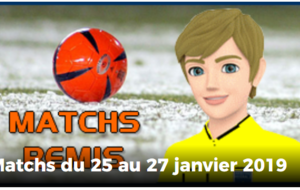 MATCHS REMIS