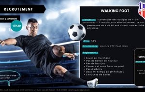Nouveau projet : Walking football