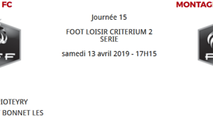 Journée 15