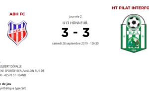 U13 : ABH1 - Haut Pilat