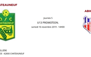U13 : CHATEAUNEUF- ABH3