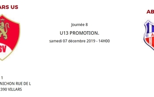 U13 : VILLARS - ABH3