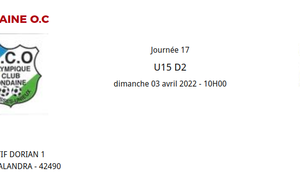 ONDAINE O.C - ABH U15