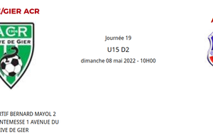 RIVE DE GIER - ABH U15