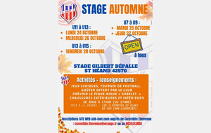 Stage Automne