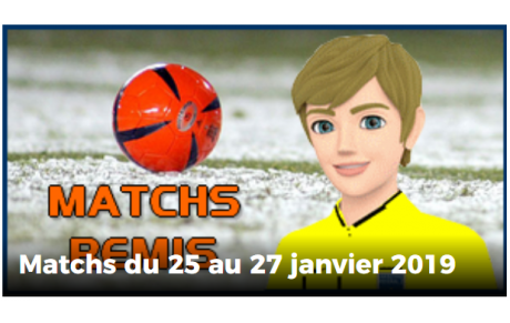 MATCHS REMIS