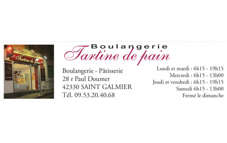 Boulangerie Tartine de pain